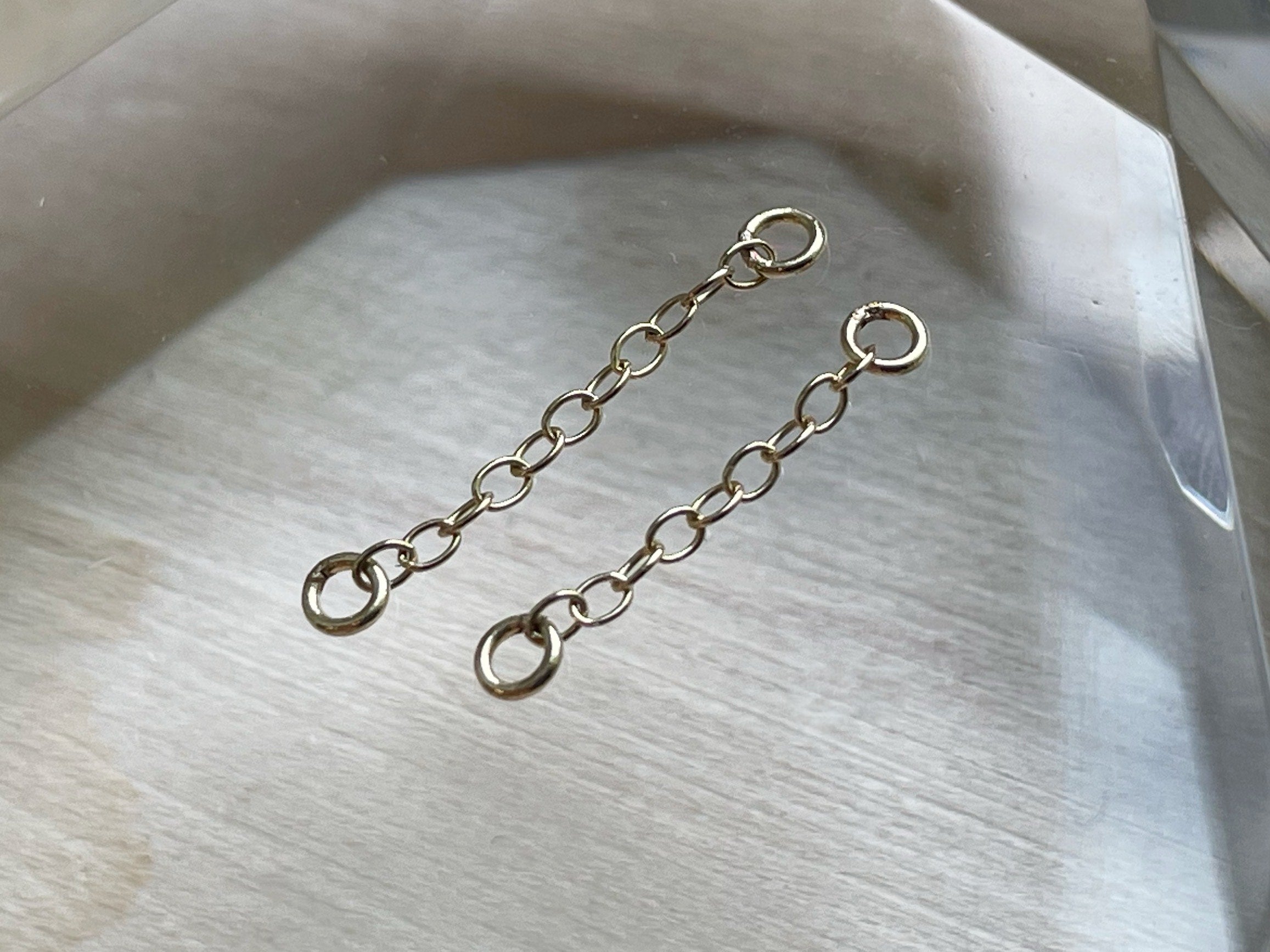 Yellow Gold Cable Chain with Jump Rings by People's Jewlery