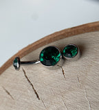 SHORT Gemini Navel Curve by (10 DIFFERENT COLORS) Industrial Strength