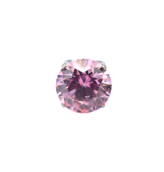 Pink CZ Prong by NeoMetal