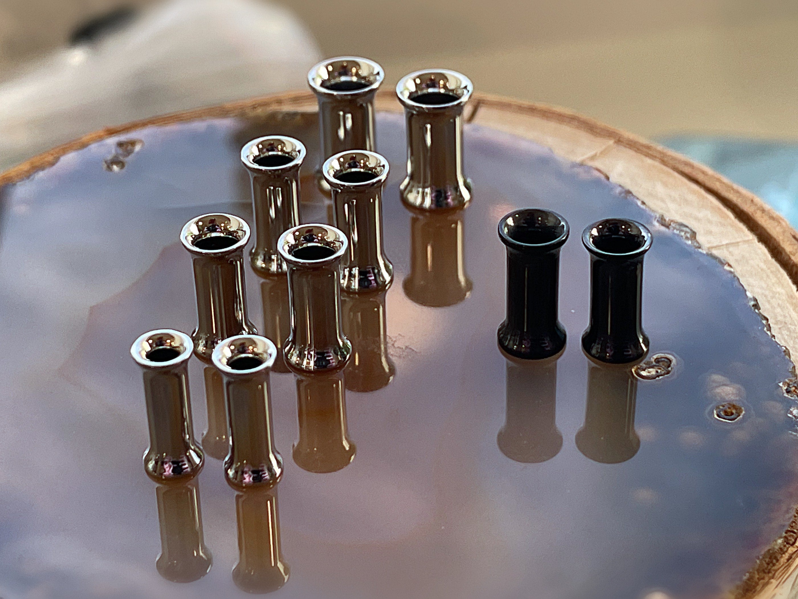 Stainless Steel Double Flare Tunnels by Industrial Strength