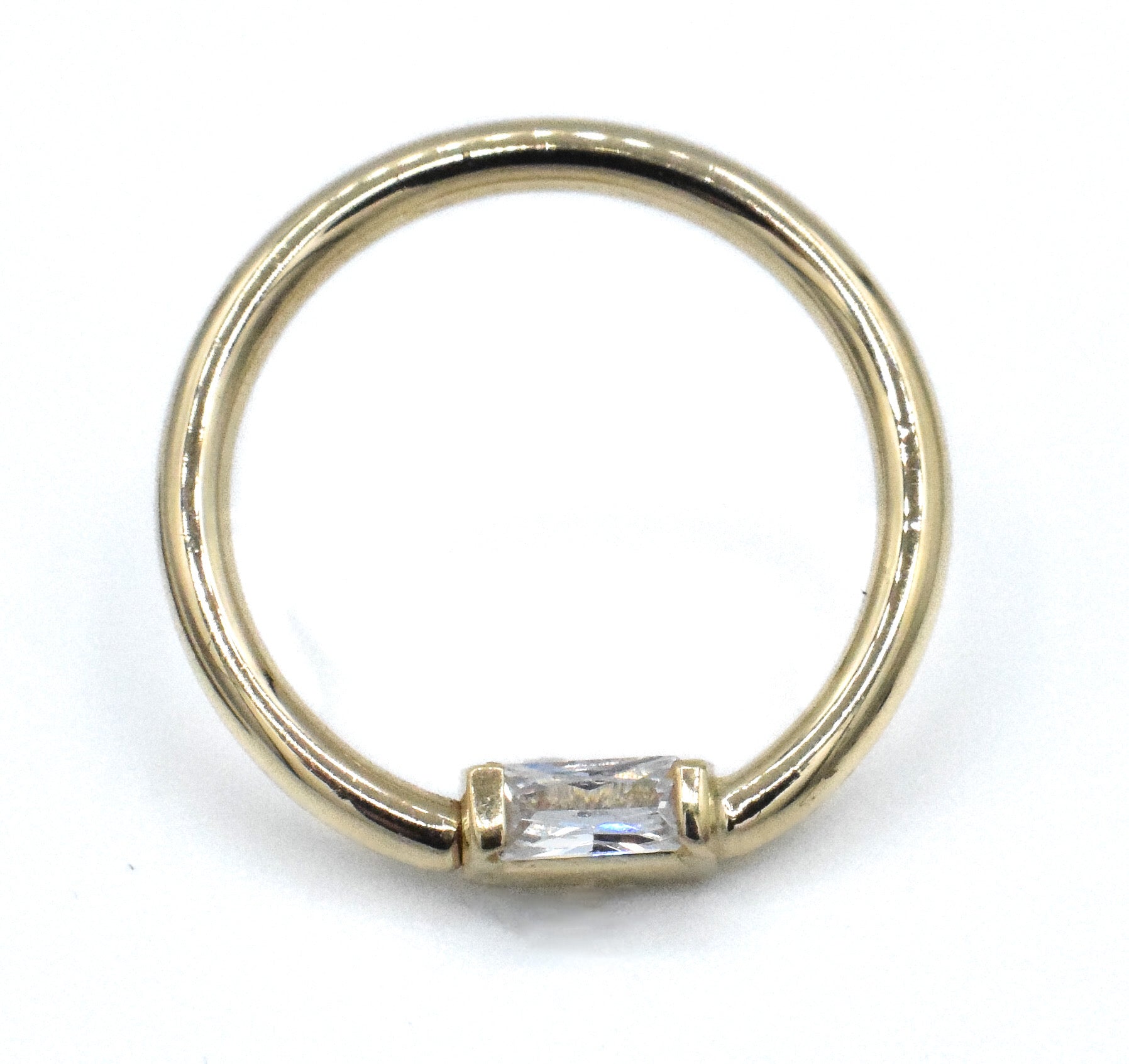 Seam Ring w/ Fixed Baguette by NorVoch