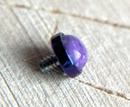 14g Threaded Natural Stone Cabochon