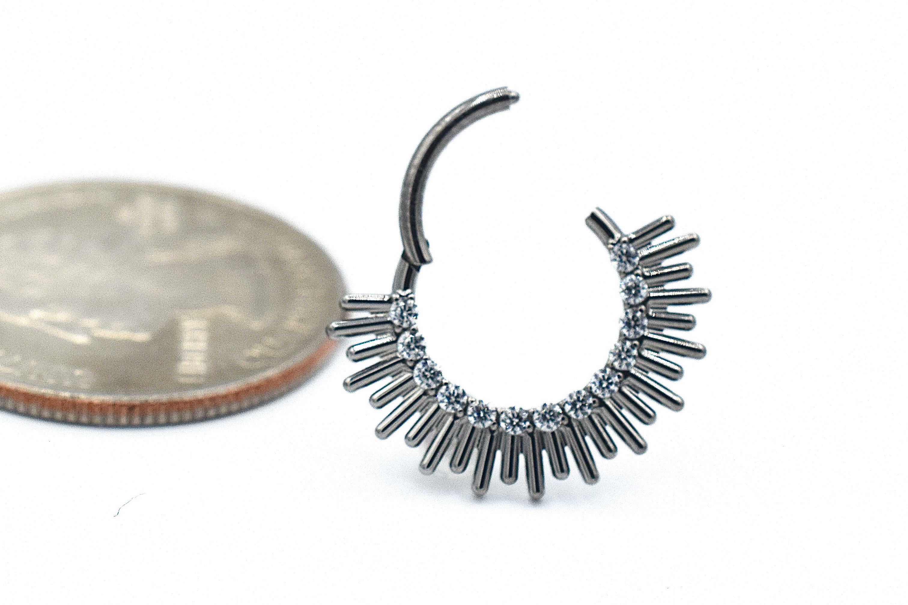 Titanium "Sun Ray" Clicker by Crucial