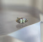 18k Marquise CZ Bezel by Anatometal