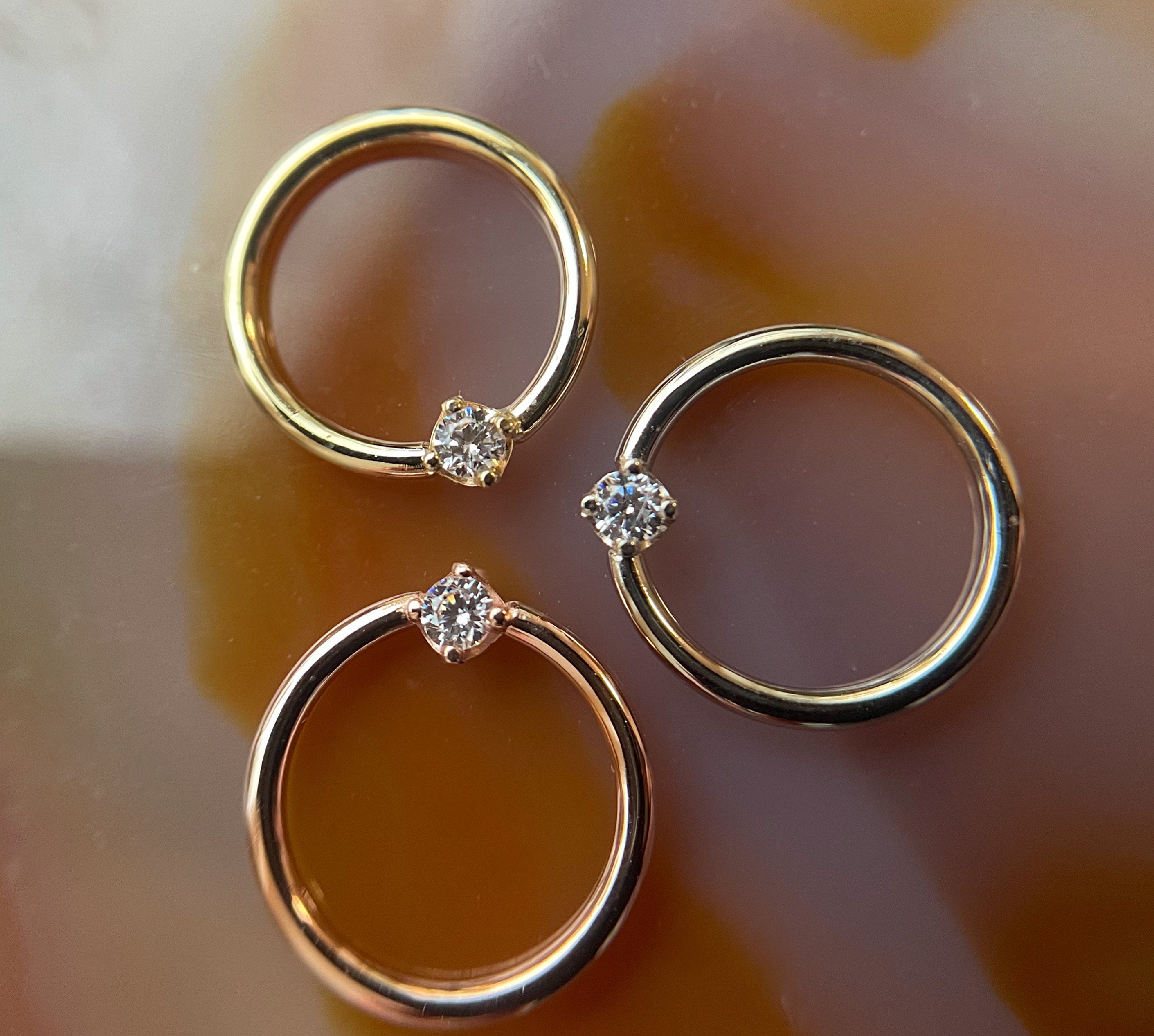 Classic Prong Seam Ring by Norvoch