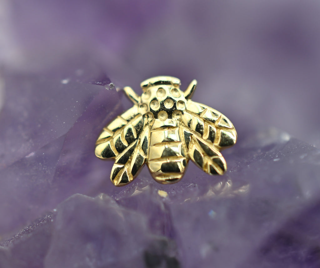 Gold Bee by Junipurr