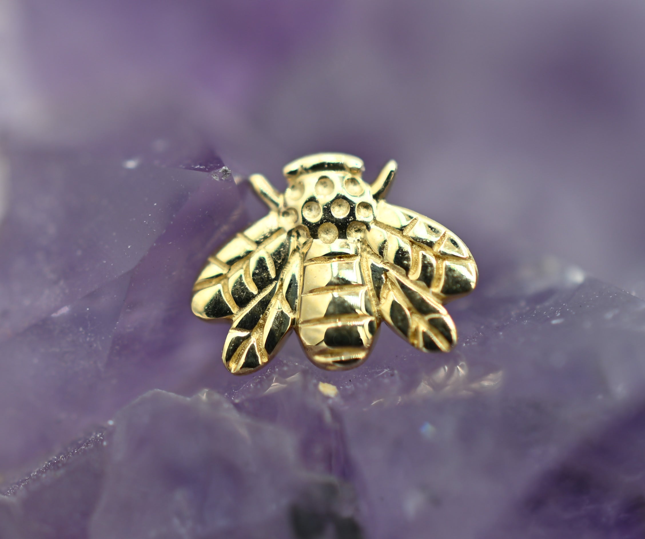 Gold Bee by Junipurr