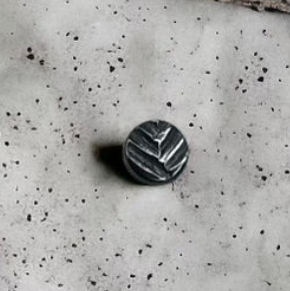 14g Evergreen Hammered Disk by Black Forest Jewelry