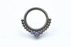 Titanium Samaya Haute Couture Seam Ring (HSMR-F) by Leroi