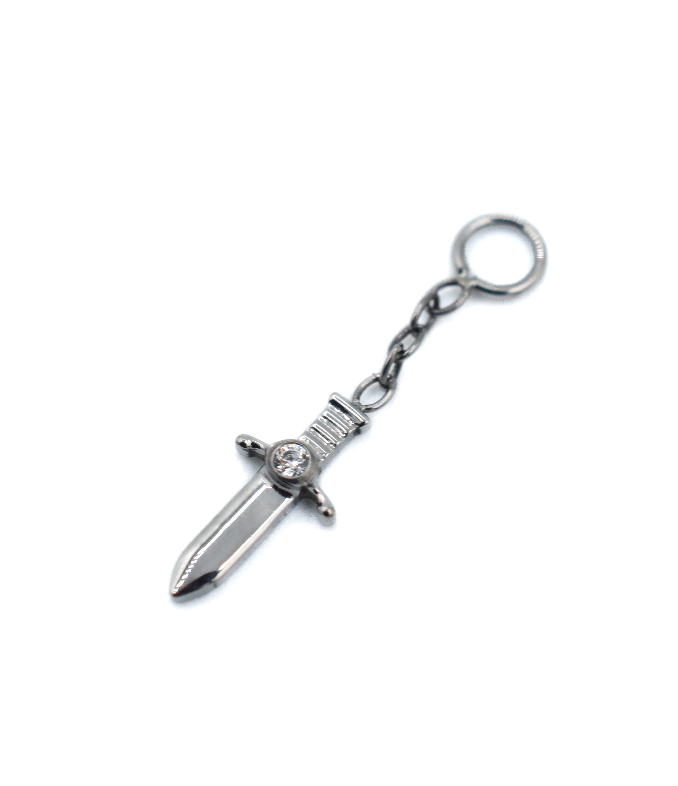 Titanium Dagger Charm by Crucial