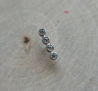 Gretchen by Junipurr (Four Gem Line Cluster)