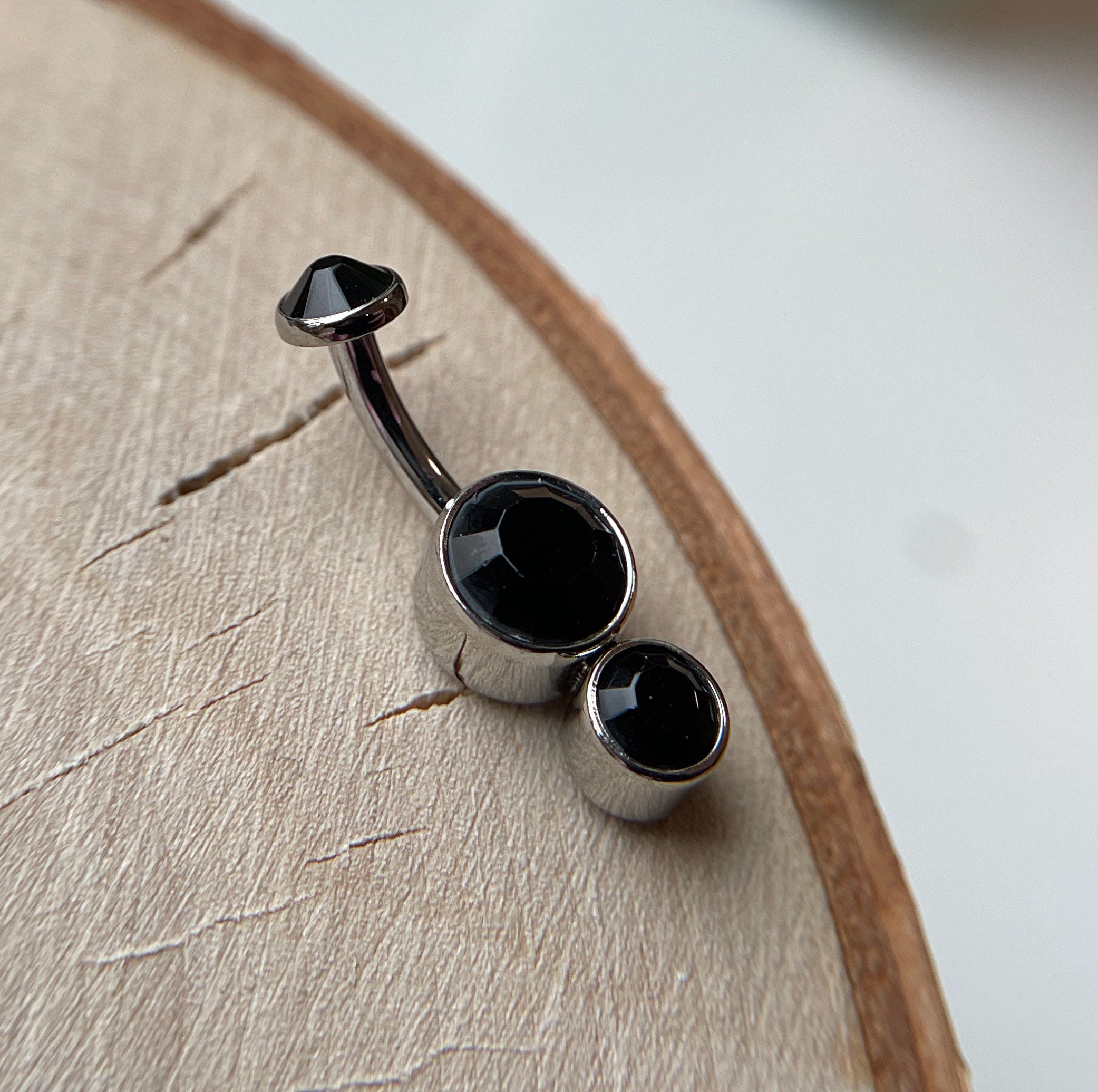 SHORT Gemini Navel Curve by (10 DIFFERENT COLORS) Industrial Strength