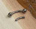 16g Basic Threaded Curved Barbell BB