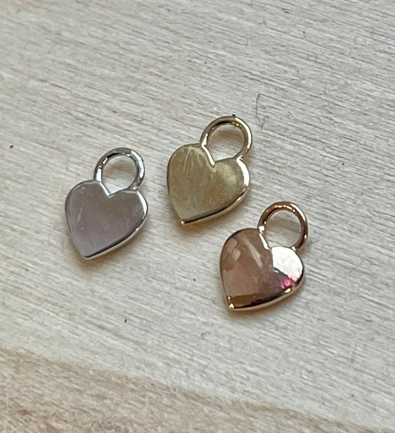 Heart Charm by Divinity Metals