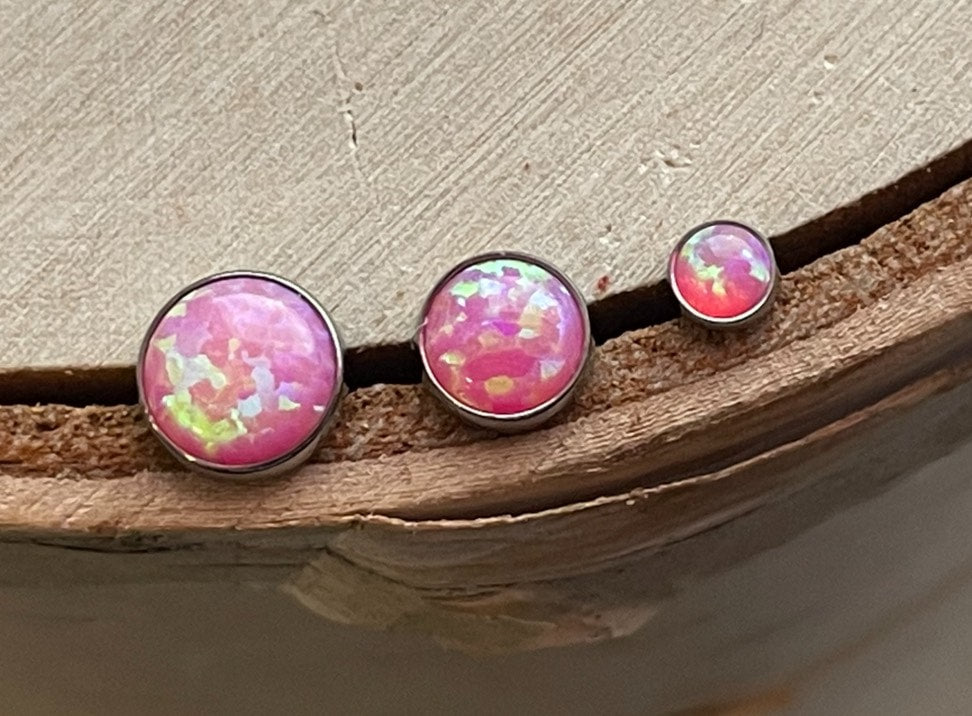 14g Threaded Opal Cabochon