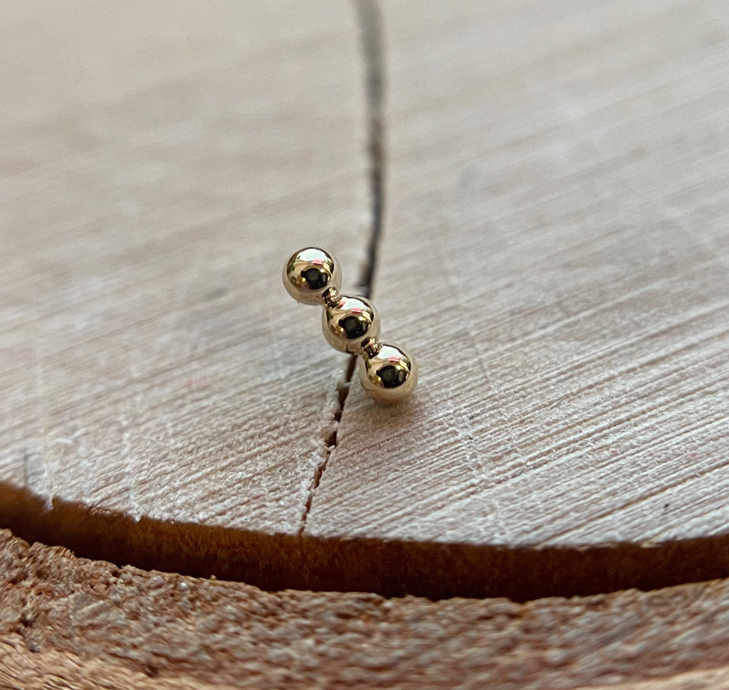 Linear Tri-Bead Cluster by BVLA