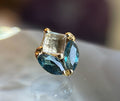 Bloom (London Blue Topaz + White Sapphire) by Quetzalli Jewelry