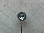 White Topaz Rose Cut by NeoMetal