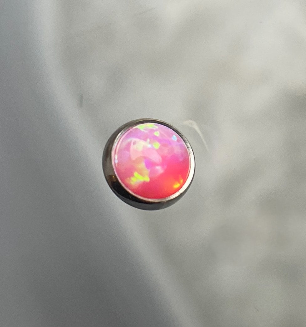 14g Threaded Opal Cabochon