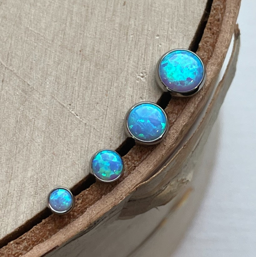 14g Threaded Opal Cabochon