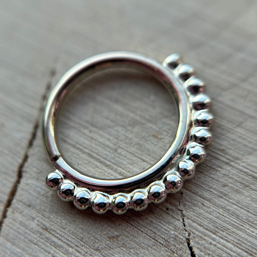 Beaded Seam Ring By NorVoch