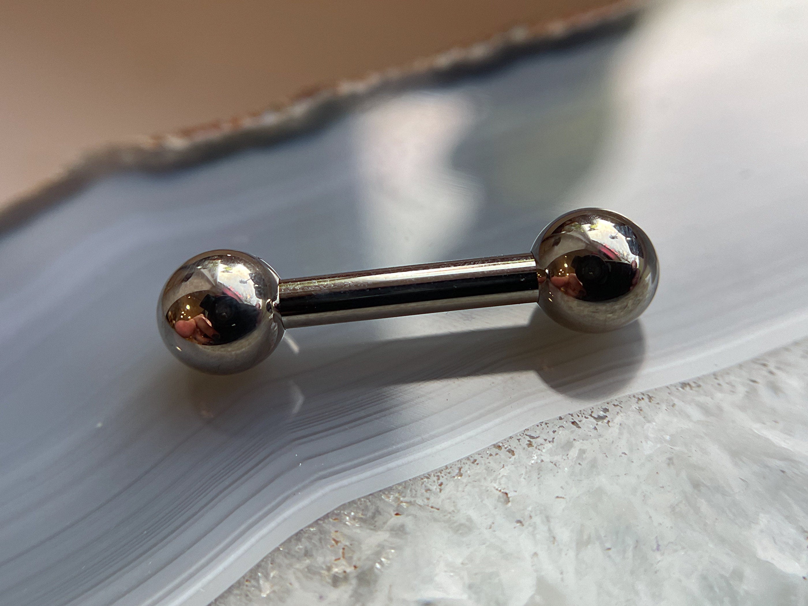 10g Straight Barbell