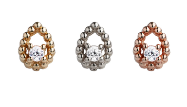 Beaded Pear by Divinity Metals