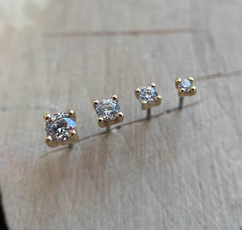 CZ Prong by Buddha Jewelry Organics