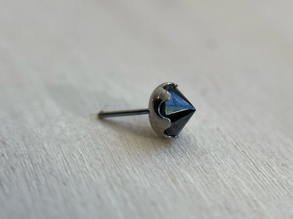 Reverse Set Prong Gems by People's Jewelry