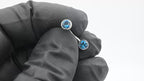 Double Bezel Navel Curve (Small 4mm Bottom) ALL COLORS by Industrial Strength