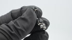 Bijoux Navel Curve (3-N) Onyx + Black CZ by LeRoi Fine Jewelry